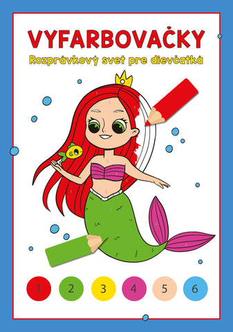 Vyfarbovačky - Rozprávkový svet pre dievčatká