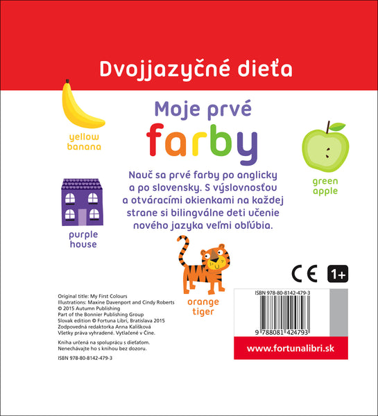Dvojjazyčné dieťa - Moje prvé farby