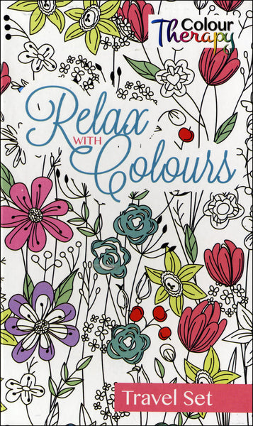 Relax with Colours - maľovanky (cestovný set)