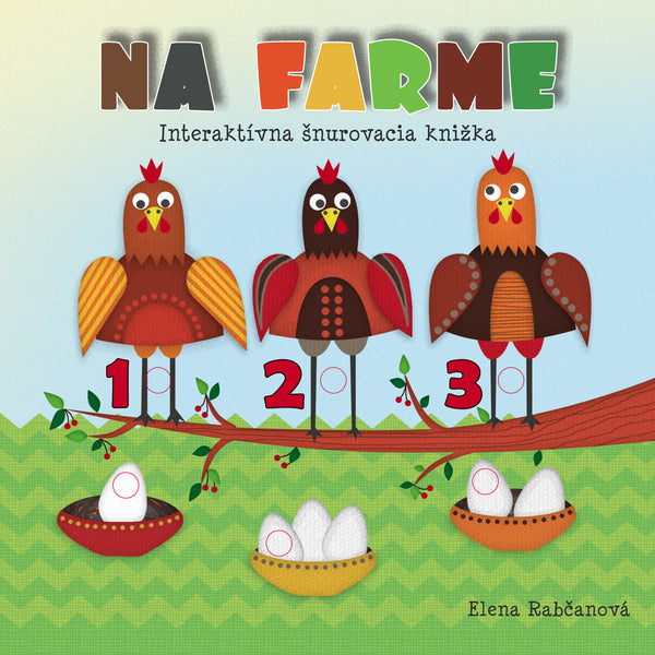 NA FARME - šnurovacia knižka